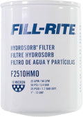 Fill-Rite F2510HM0 10-Micron Water Detecting Fuel Filter – 25 GPM Diesel by Fill-Rite