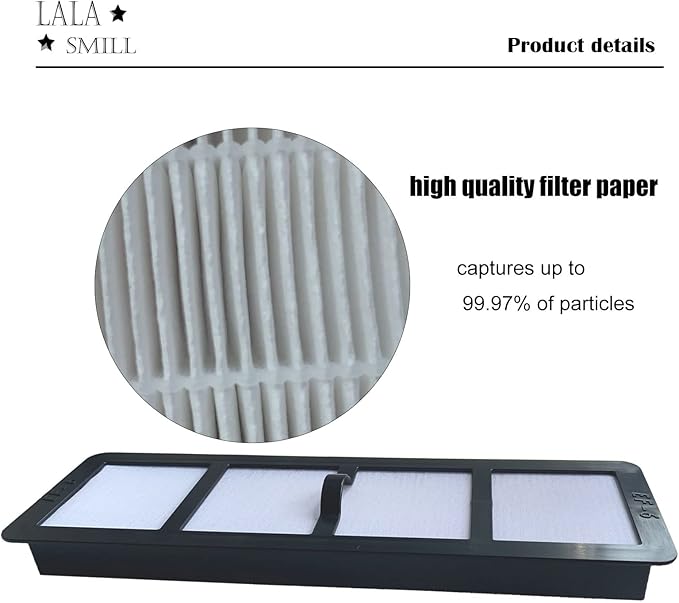 Replacement HEPA EF-6 (EF6) Vacuum Filter for Eureka Airspeed Upright Vacuum Cleaners AS1000, AS1001, AS1051, AS1000A, AS1001A, AS1050