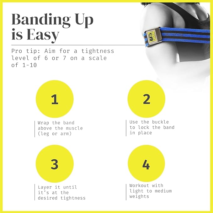 Bands Blood Flow Restriction Bands for Arms Legs & Glutes Extra Wide 2" Straps for Occlusion Training Quick-Release Elastic Strap Ideal for Muscle Growth Without Heavy Weights-FlexoryFit
