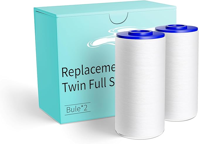 Replacement Filters for Weddell Duo Shower System - Efficient Reduction of Chlorine, Contaminants & Hardness | Enhance Skin and Hair Health with Every Shower (2 Blue)