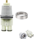 RP46074 Shower Cartridge Replacement for 13/14 Series Single Handle Bathtub Shower Faucet Replacement Parts Monitor Shower Tub Cartridge with RP22734 Bonnet Nut