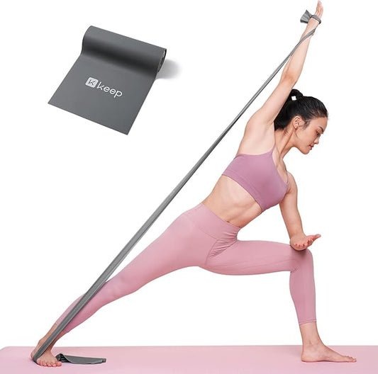 KEEP Resistance Bands for Working Out, Exercise Bands for Legs and Booty, Natural Latex Workout Bands for Women and Men, Stretch Bands for Exercise, Physical Therapy, Fitness, Pilates-FlexoryFit