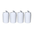 Nispira Water Filter Replacement For Brita Basic Complete Faucet Filtration Systems 36311 36312 FR-200 FF-100 | Removes Chlorine, Lead, Odor, Color | 100 Gallon | Pack of 4