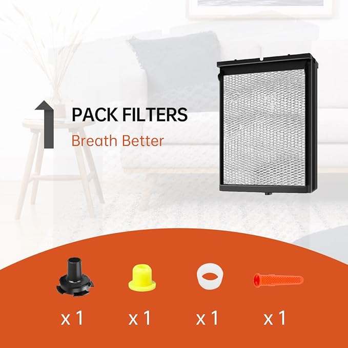 X2661 Humidifier Filter Kit Compatible with HCWB3-17 HCWB3-17A HCWP3-18 HCWP3-18A HCWB2-17 HCWB2-17A HCWP2-18 HCWP2-18A WB2-17 WB2-17A WP2-18 WP2-18A