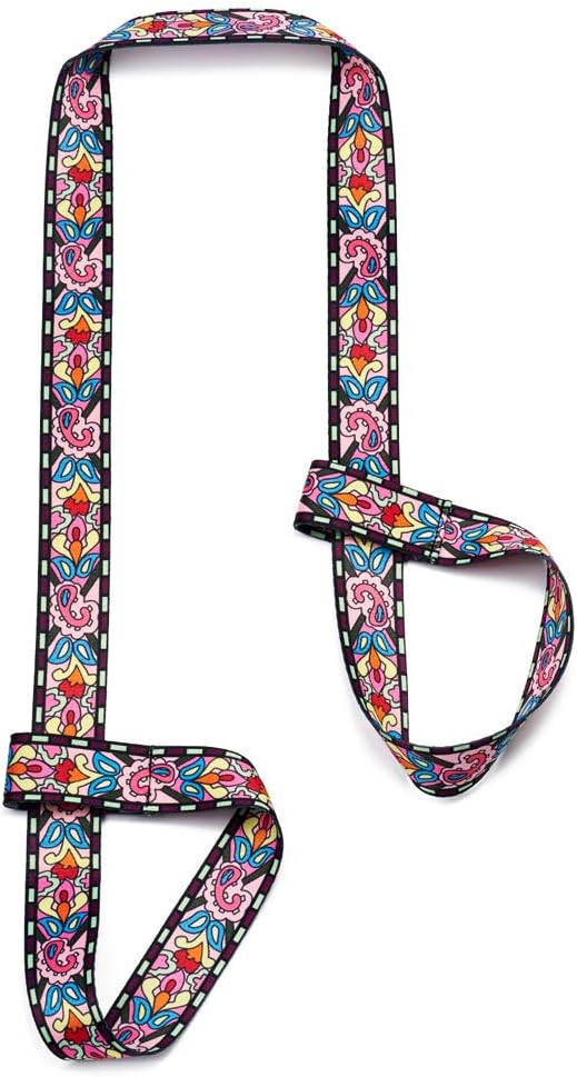 ZOOEASS Yoga Mat Strap, Adjustable Durable Yoga Mat Carrier & Stretching Strap, Multiple Color Choices-FlexoryFit