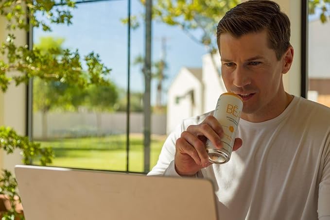 Isagenix BĒA™ Sparkling Energy Drink – Botanical Energy + Adaptogens – Mango Mimosa (12 Servings)-FlexoryFit