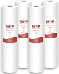 5 Micron 20 Inch Big Whole House Sediment Water Filter, 20" x 4.5" Water Filter Cartridge Replacement for SimPure DB20 Blue Housing, WGB22B, WGB32B, AP802, BB20B, BB20T, 4-Pack