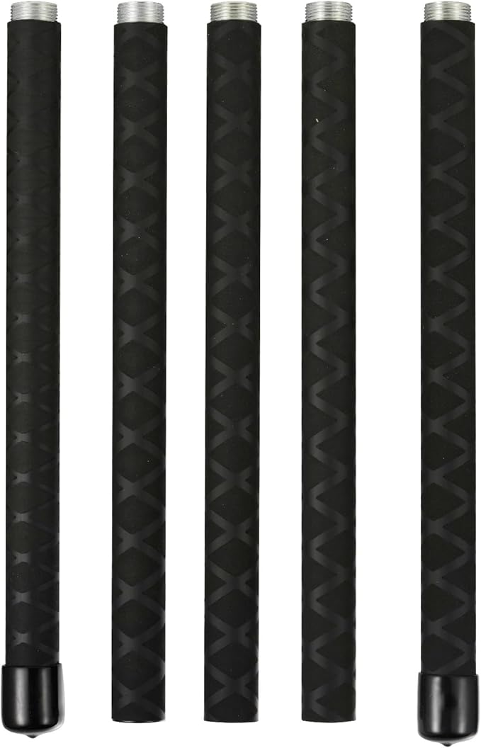 The Huang Yunming yoga stick is made of sturdy steel that is 5 feet high and an adjustable stretching stick, providing flexibility, agility, and balance. Multi functional fitness stick with 5 steel pipes-FlexoryFit
