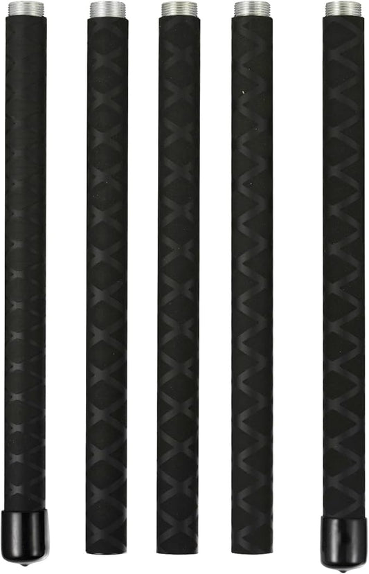 The Huang Yunming yoga stick is made of sturdy steel that is 5 feet high and an adjustable stretching stick, providing flexibility, agility, and balance. Multi functional fitness stick with 5 steel pipes-FlexoryFit