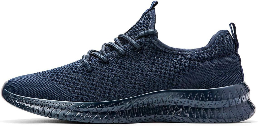 FUJEAK Men Running Shoes Men Casual Breathable Walking Shoes Sport Athletic Sneakers Gym Tennis Slip On Comfortable Lightweight Shoes