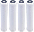 CFS – 4 Pack Activated Carbon Block Water Filter Cartridges Compatible with WHKF-DWH Models – Remove Bad Taste and Odor – Whole House Replacement Filter Cartridge – 10" Universal Filter Cartridge