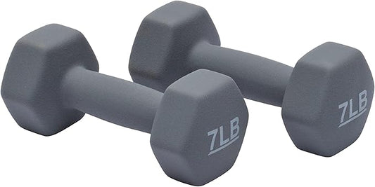 Amazon Basics Neoprene Dumbbell Hand Weights for Exercise and Muscle Toning-FlexoryFit