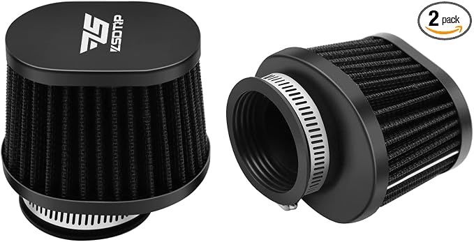 2PCS Motorcycle Air Filter Universal 45MM Replacement Engine Filter High by ZSDTRP