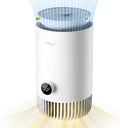 Humidifier and Air Purifier in One, Evaporative Humidifier and HEPA Air Purifier Combo for Bedroom, 0.8 Gal Water Tank Top Fill, 23dB Quite Mist-Free
