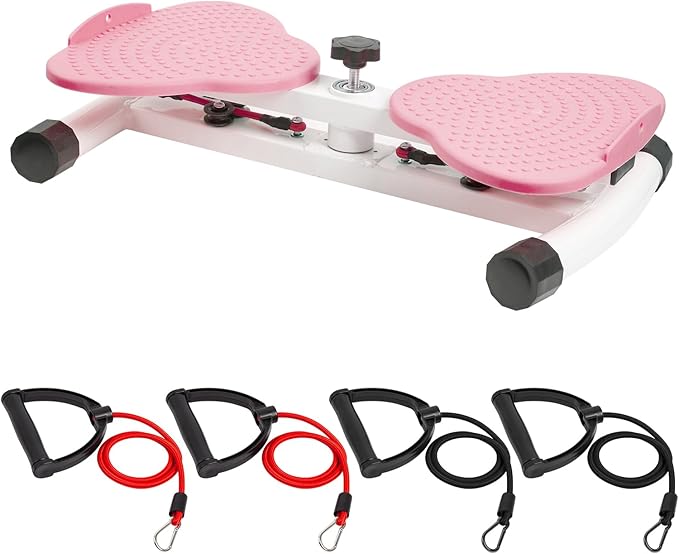 Waist Twisting Machine Pilates Twister Ab Twister Board with 300 lbs Capacity, Noiseless Home Gym Equipment for Core Exercise Slim Waist Belly Fat Workout for Women-FlexoryFit