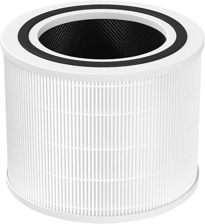 Core 200S Replacement Filter Fit for Levoit Air Purifier, Core 200S-RF 3-Stage Activated Carbon True H13 HEPA Replacement Filter Compatible with LEVOIT Core 200 Air Purifier, 1 Pack