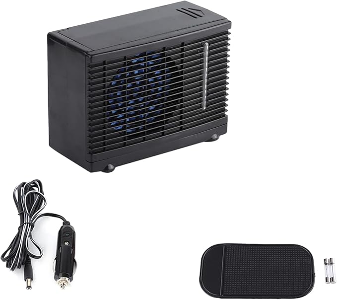 Car Air Conditioners, 12V Portable Air Cooler Mobile Mini Air Conditioner Evaporative Coolers, Outdoor Office Home Air Conditioner Water Cooler Cooling Fan Humidifier