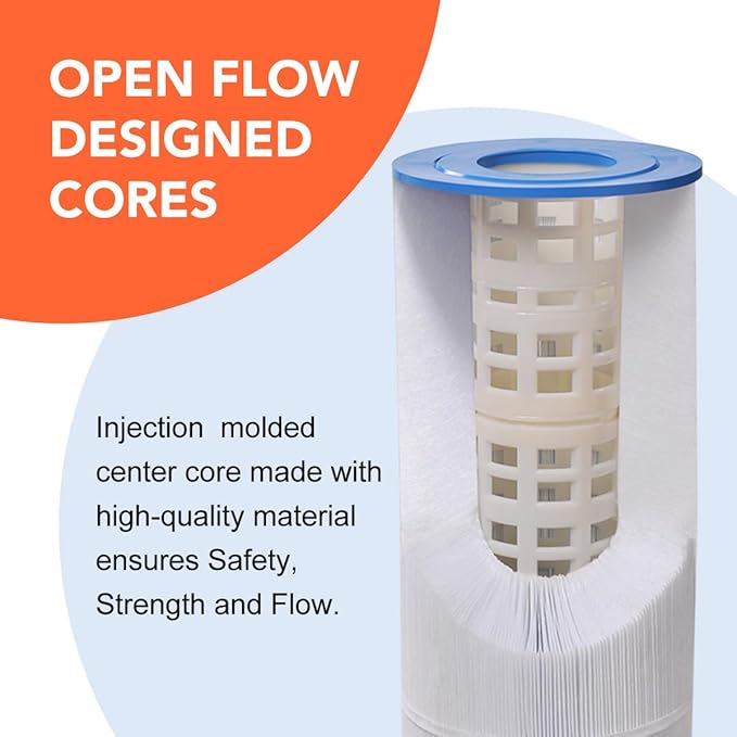 ZOTEE Pool Filter Cartridge Unicel C-9419, Filbur FC-0688 SP200, Predator 200 PENTAIR Clean & Clear 200 PAP200, 59054400, Pure N Clean PC-0688, R173217, 1 Pack