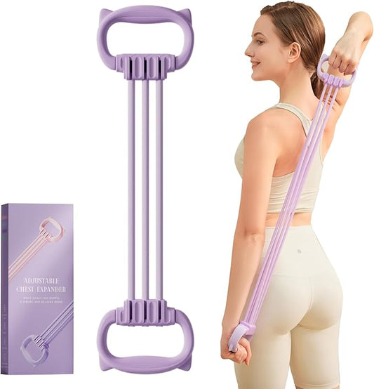 Resistance Bands with Handles, Single Resistance Bands, Exercise Bands with Comfortable Handles, Resistance Training, Physical Therapy, Home Workouts, Fitness, Pilates-FlexoryFit