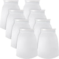 Jecery 16 Pack Ring Filter Socks 200 μm Aquarium Filter Bags Aquarium Socks for Tank Sump Saltwater Freshwater(12 × 7 inches)