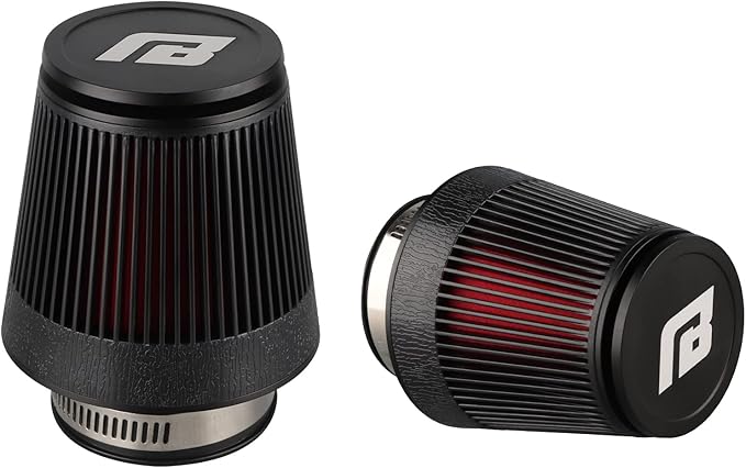 NIBBI Racing CNC 54MM Air Filter Round Tapered,Universal Air Filters for Dirt Bike ATV Quad Go Kart Pit Dirt Bike Parts