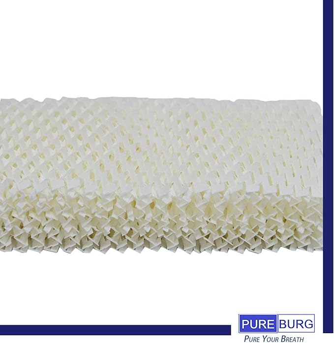 PUREBURG WF813 Humidifier Wick Filters Compatible with Relion WF813 Relion RCM832 RCM832N RCM-832N DH832 DH-832 Duracraft DH-830 Honeywell HC832 Robitusin DH-832 ProCare PCCM-832N AC813,4-Pack