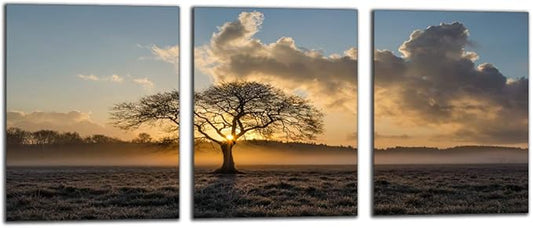 Motivational Wall Art Inspirational Entrepreneur Quotes Canvas Painting Tree of Life Modern Inspiring Posters Pictures Prints Framed Artwork Decorations for Living Room Home Office House Decor-FlexoryFit