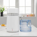 GarveeHome Water Distillers for Home Countertop, 1Gal/4L Stainless Steel Distilled Water Machine with Glass Container, 750W Desktop Drinking Purifier Filter Distilling Kit