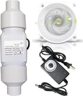 Air Circulation Duct Fan 2 Inch 50Mm Inline Extractor 32Cfm Fan Air Diffuser by Unknown