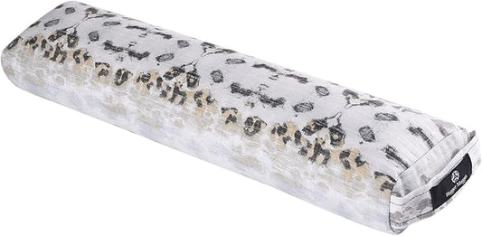 Hugger Mugger Pranayama Yoga Bolster - Very Firm, use Under Length of Spine for Deeper Breathing or Under Ankles, Handmade in The USA-FlexoryFit
