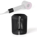 Hair Dryer Filter Replacement for Dyson Supersonic HD01 HD03 HD07 HD08 Models, Hair Dryer Outer Filter Cage Replacement Parts (Black)