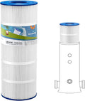 VEVOR C1200 Pool Filter Cartridge Replacement for Hayward Star Clear Plus C1200, Replace Pleatco PA120, Hayward CX1200RE, Unicel C-8412, 120 sq.ft, L x OD:23 1/4" x8 15/16"