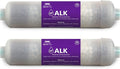 Express Water – 2 Pack Alkaline Water Filter Replacement – Mineral, Antioxidant, pH+ – 10 Inch – Under Sink and Reverse Osmosis System