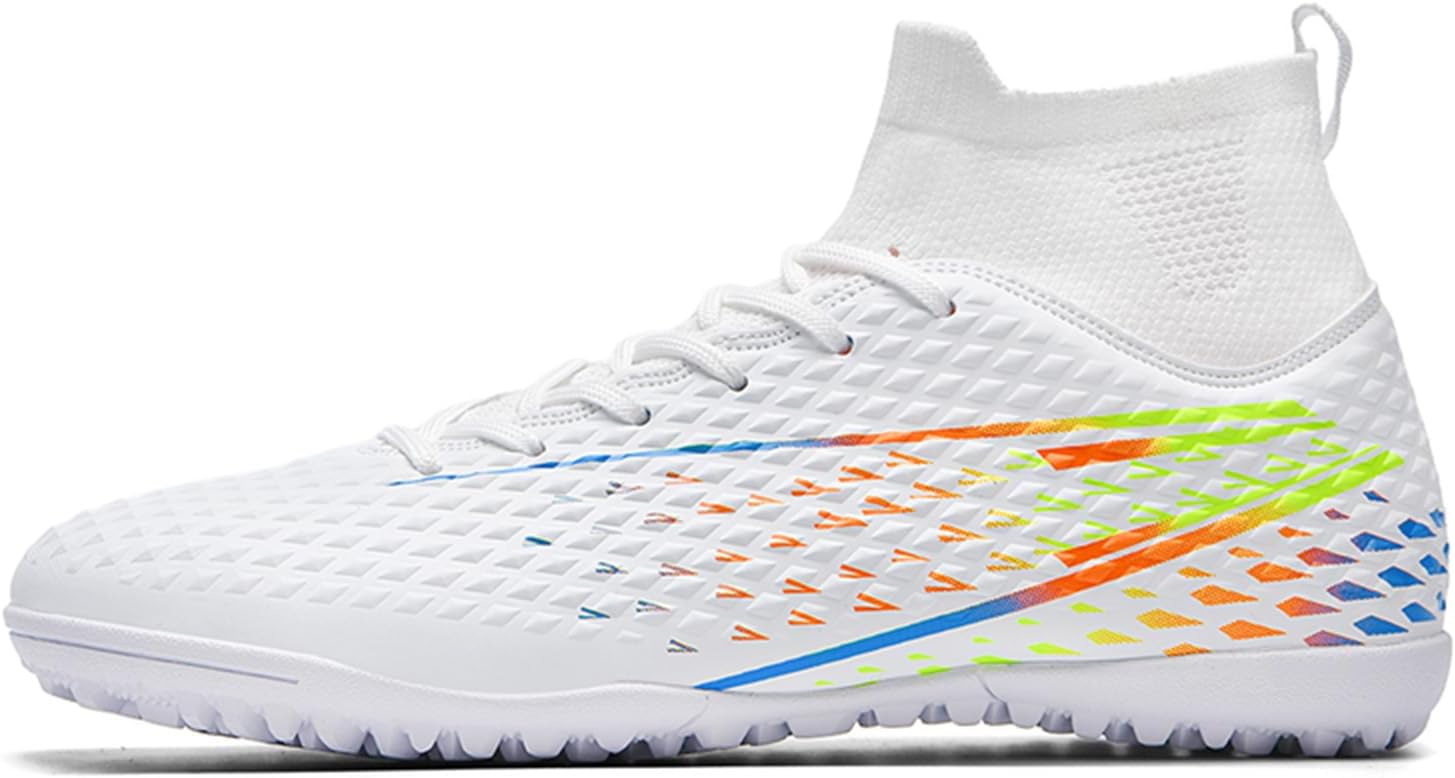 Mens Soccer Cleats Womens Indoor Soccer Shoes Wide Baseball Turf Shoes Adult Youth Rugby Shoes Big Boys Small Spikes AG TF Football Boots