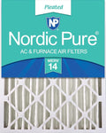 Nordic Pure 20x20x4 Pleated MERV 14 Air Filter 1 Pack by NordicPure