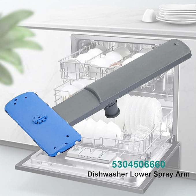Upgraded 5304506660 Dishwashers Spray Arm Assembly for Frigidaire Dishwashers Lower Wash Arm Assembly…