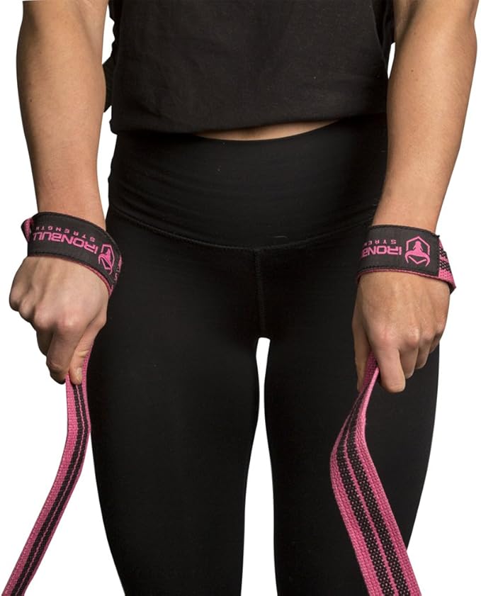 Lifting Wrist Straps for Weightlifting (1 Pair) – Padded Lifting Straps for Deadlifts, Powerlifting, Strength Training & Bodybuilding – Gym Straps for Men & Women-FlexoryFit