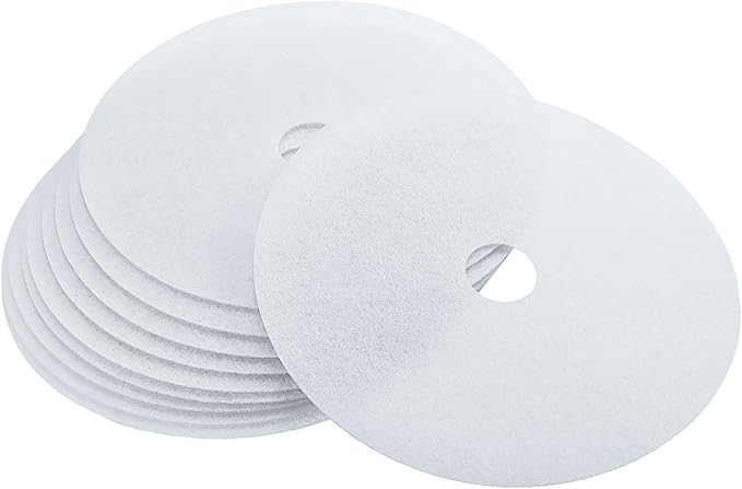 Universal Cloth Dryer Exhaust Filter, 4 Pcs, 9 x 13 inches (227 x 33 mm), White, for Chef Dryer Parts and Accessories