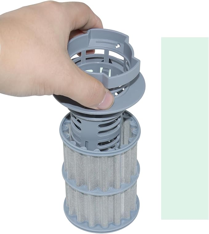 645038 Dishwasher Drain Mesh Filter 00645038 Circulation Pump Micro Filter Replaces 645038, 00645038 AP4339631 00651097 1560725 651097 AH3479708 EA3479708 PS3479708 PS8730270 AP4339631