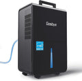 4500 Sq.Ft. Most Efficient Energy Star 2024 Dehumidifier for Basement with Drain Hose, Max 115 Pints/D Dehumidifier for Large Room, [45dB Quiet Compressor], Easy Drainage, Auto-restart, Black