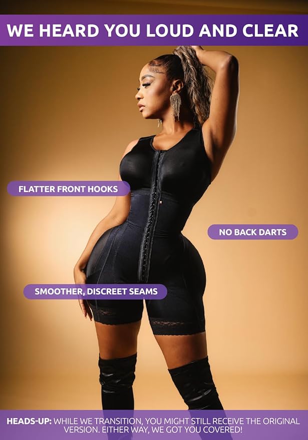 Snatched Body - Women's Stage 2 Faja Colombians with Bra Shapewear - BBL Post Surgery Garment - Reductoras Moldeadoras