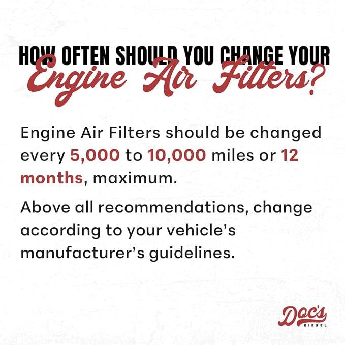 Doc's Diesel Engine Air Filter | Compatible - Image 5
