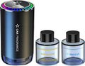 Smart Car Air Freshener Diffuser with Starry Sky Projection RGB Music Syncing Light 100ml Aroma Diffuser Auto On/Off 3 Adjustable Modes Perfect for Car Home and Office, Cologne and Ocean