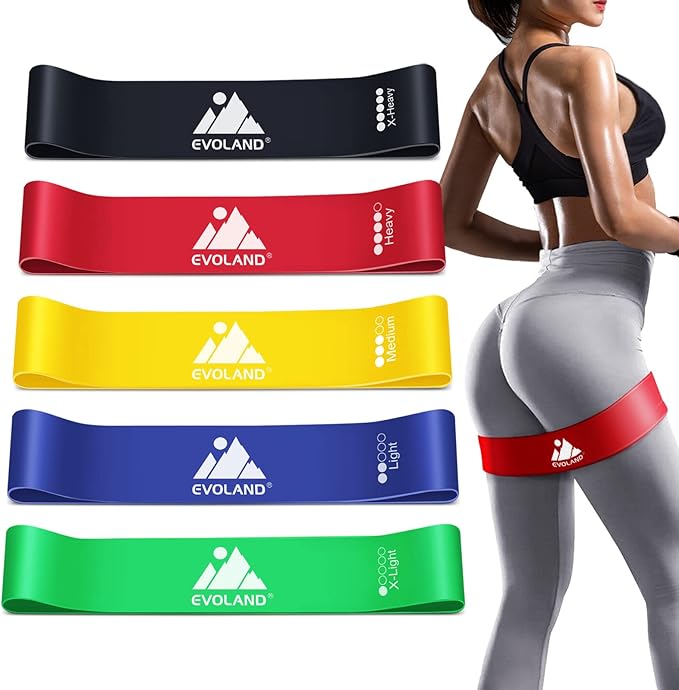 Resistance Bands Set, Workout Bands with Handles, Door Anchor, Ankle Straps and Carry Bag, Exercise Bands for Shape Body and Home Workouts-FlexoryFit