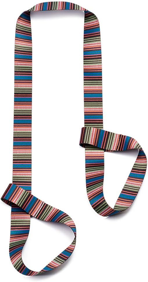 ZOOEASS Yoga Mat Strap, Adjustable Durable Yoga Mat Carrier & Stretching Strap, Multiple Color Choices-FlexoryFit