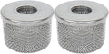 (2pack) 181073 Pump Inlet Strainer Filter 1/2" NPT Thread, Double-Layer Stainless Steel Compatible withGraco 350 EM,380 EM,390 EM, 400 EM, 480 EM, 490 EM,500, Super NOVA, Paint Sprayers