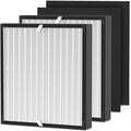 2-Pack BF35 Replacement Filter Compatible with BF35 for BreatheSmart Classic Purifier, 2×2-in-1 Filters + 2×Carbon Pre-Filters