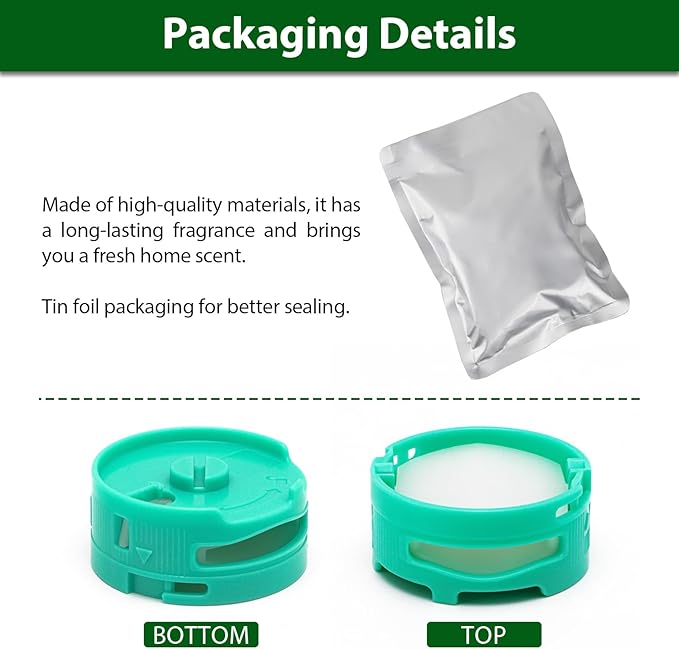 [6 Pack] Odor Neutralizer Technology Replacement Cartridges: Compatible with Shark AZ3000 AZ3002 HZ3000 HZ3002 HZ702 IZ862H IZ562H ZD550 ZU102 LA702 Vacuum Cleaner & Air Purifier - 1541FC3000 Mix