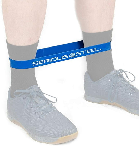 Serious Steel Fitness 12 inch Resistance Band - Deadlift & Hip Band for Glute Activation & Dynamic Warm Up-FlexoryFit