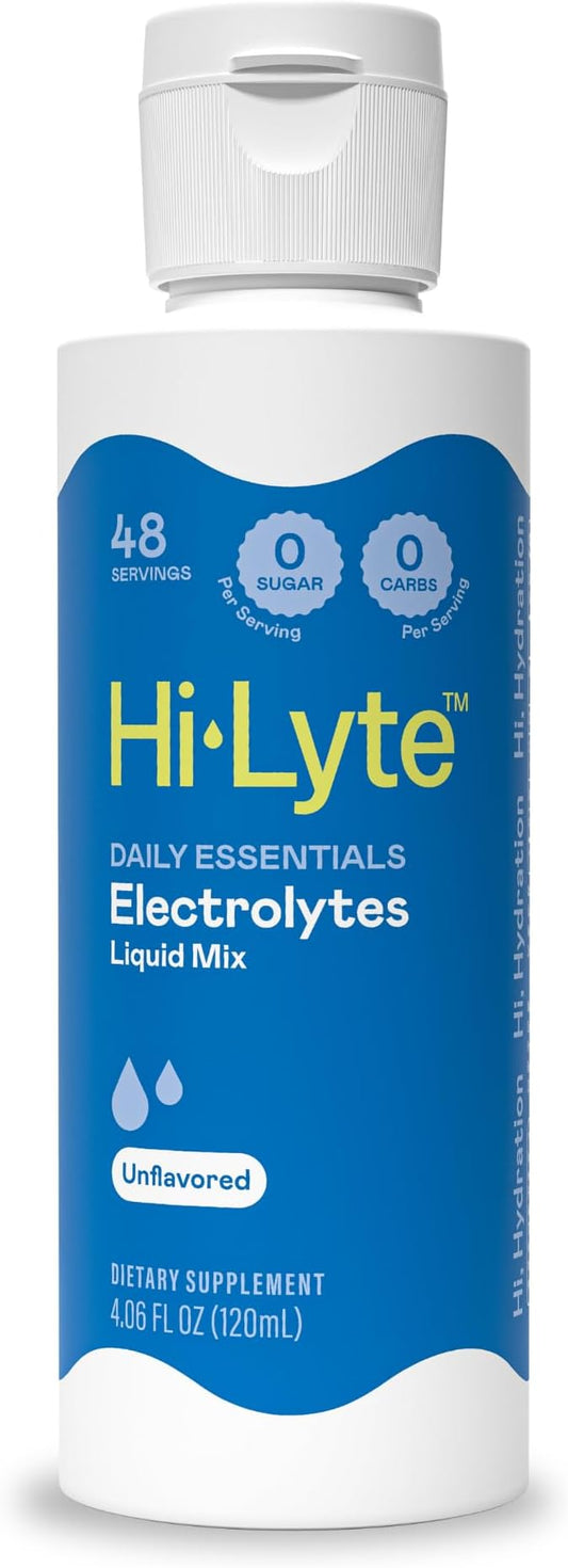 Hi-Lyte Electrolytes for Fasting, Immune Support and Rapid Hydration | 48 Servings | NO Calories NO Sugar | 20%+ More Potassium, Magnesium & Zinc-FlexoryFit